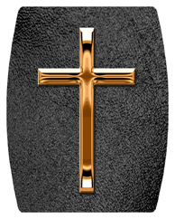 DAREC 510 CP SH BK Copper Single Cross Shimmer Black Background